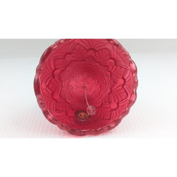 Original WaltherGlas Red Glass Bell Winter Christmas Tree Germany 5.5" H Rare - Picture 7 of 10